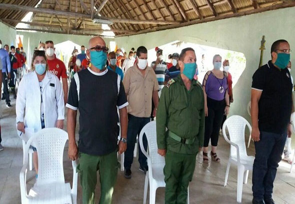Reconocen desempeño del Primer Contingente de Villa Clara, de enfrentamiento a la COVID -19.