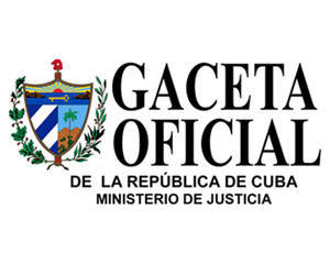 Gaceta Oficial de Cuba 1
