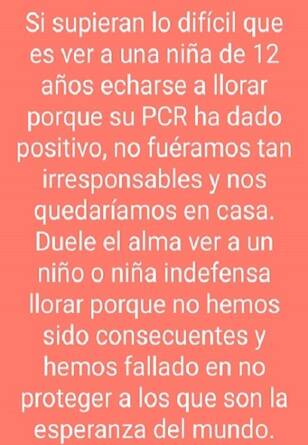 6 Mensaje de texto que la Dra. Beatriz compartiera con sus amigos