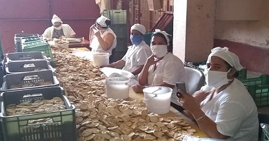 Destinada producción de fábrica de galletas de Caibarién a centros de aislamiento de Villa Clara (+Fotos)