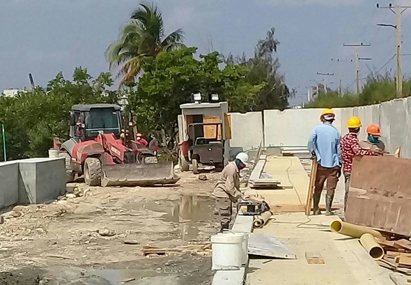  Ejecutan proyecto de remodelación de la Playa de Caibarién