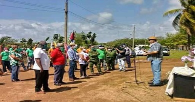 Campesinos caibarienenses comprometidos en el aniversario 59 de la ANAP