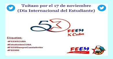 poster ´por el dia del estudiante feem