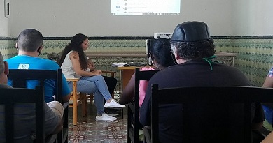 taller sobre twitter radio caibarien