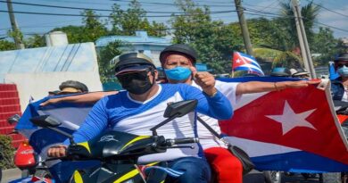 caravana bloqueo