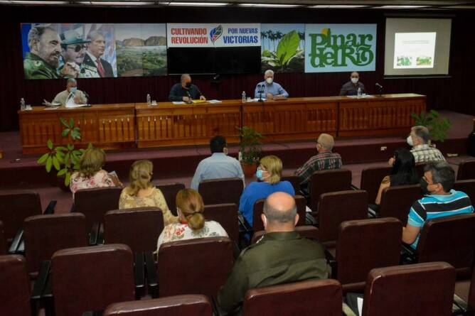 diaz canel pinar rio foto presidencia