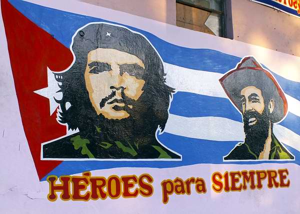 che camilo bandera cubana foto abelrojas