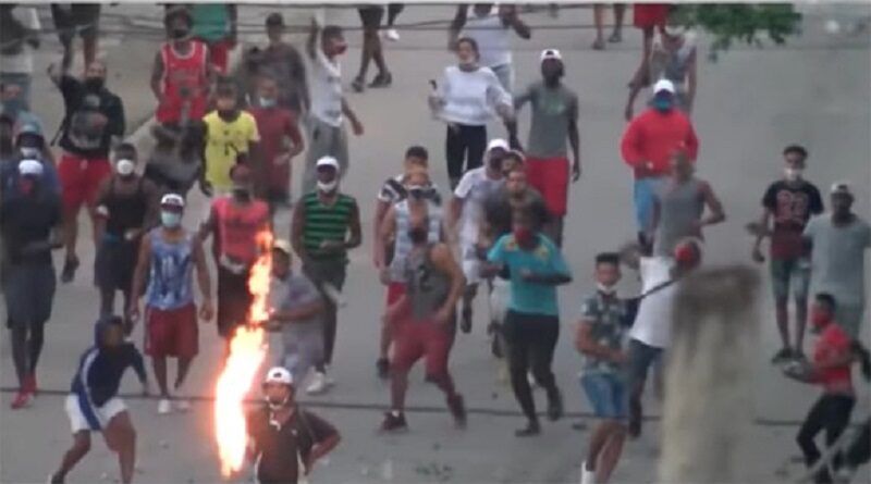 Violencia Cuba 11 jul 2021