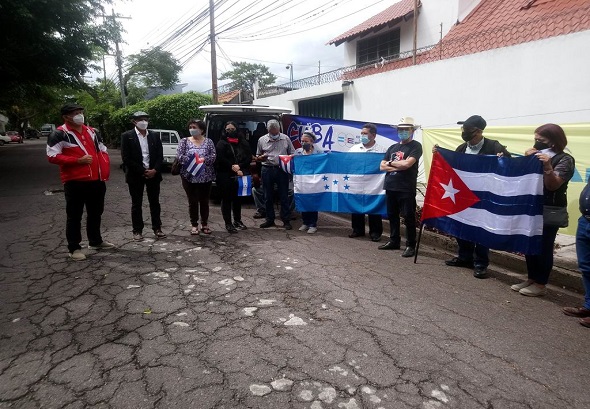 cuba solidaridad honduras foto twitter