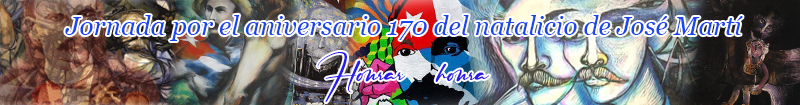 Jornada por el aniversario 170 del natalicio de José Martí.