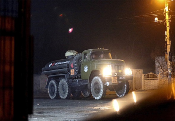 Vehiculo-militar-Donetsk-