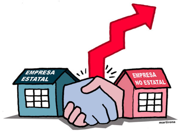 empresa estatal y no estatal