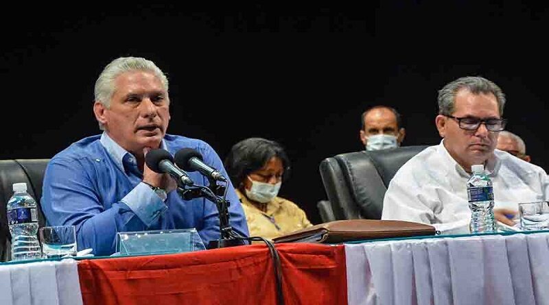 Cuba. DÃ­az-Canel. PCC