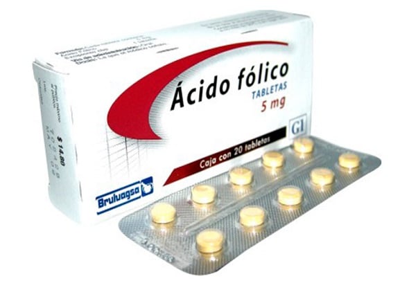 acido folico tabletas