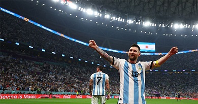 Messi argentina derrota croacia catar22 13dic22