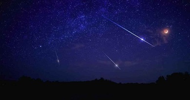 lluvia de meteoritos