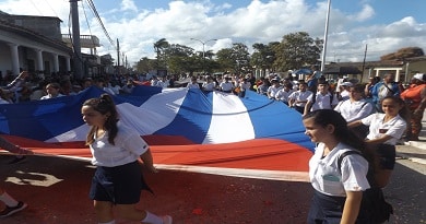 Caibarién desfile