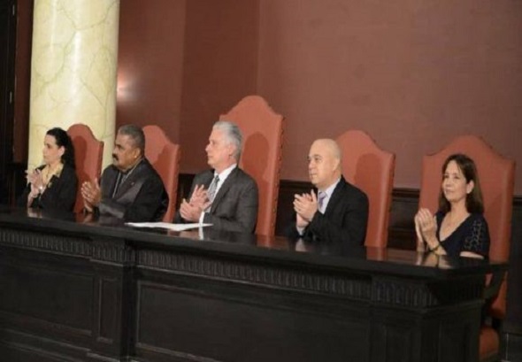 ceremonia, Cuba, Gobierno, Justicia, Miguel Díaz-Canel Bermúdez, Ministerio de Justicia (MINJUS)