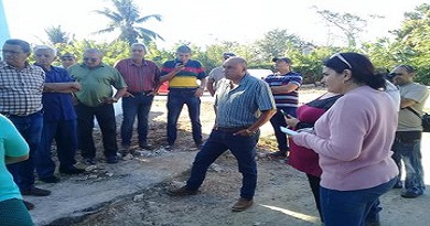 Gobernador en Caibarién-Obras sociales