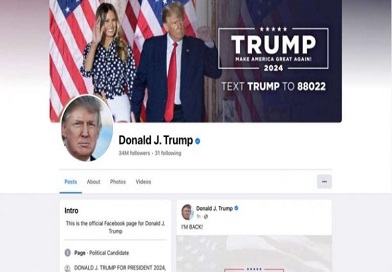 Trump regresa a Facebook más de dos años después