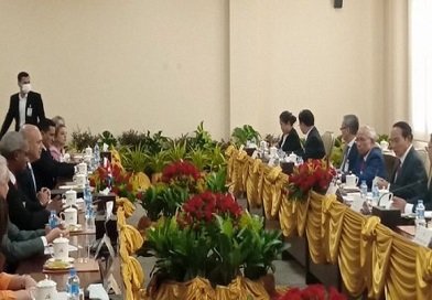 Delegación presidida por Morales Ojeda desarrolla actividades oficiales en Laos