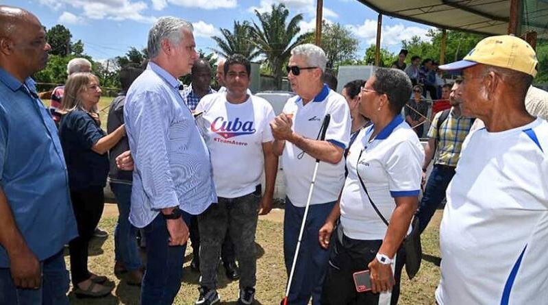 “Nuestro Miguel de Villa Clara, ¡qué presidente más humano!”