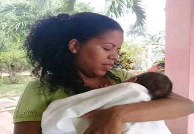 primer bebé cubano que lleva primero el apellido de la madre