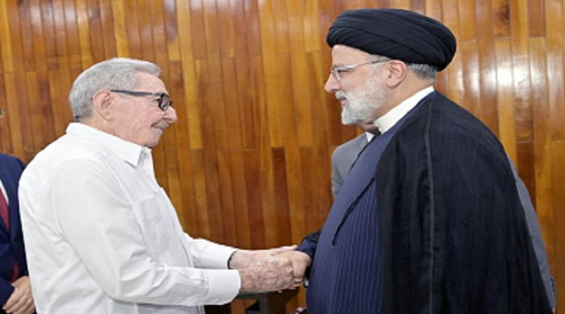 Raúl Castro Ruz. Presidente de Irán