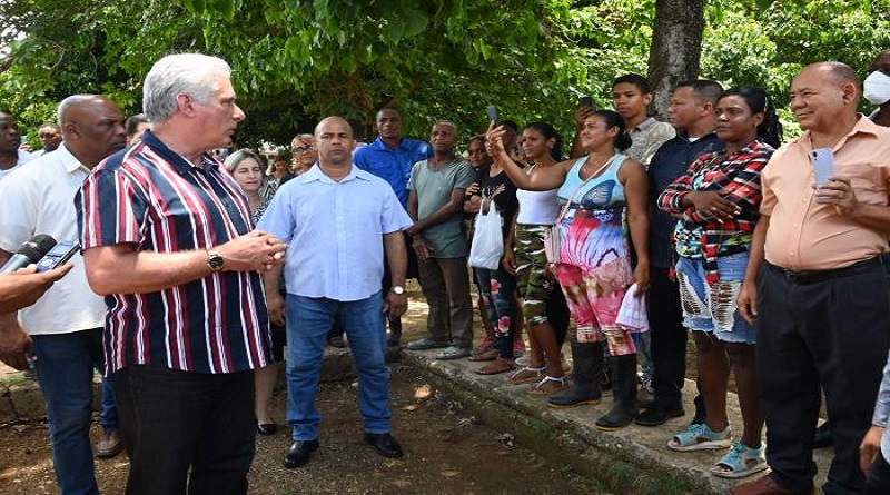 Díaz-Canel: «Por este pueblo hay que darlo todo»