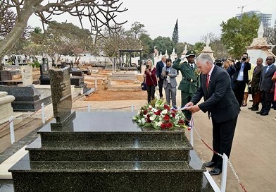 El homenaje de Cuba a Díaz Argüelles en Angola