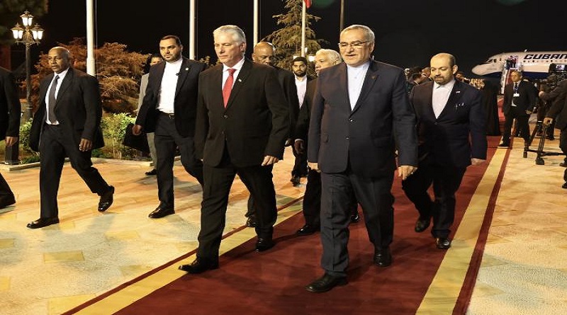 Visita a Irán, Miguel Díaz-Canel