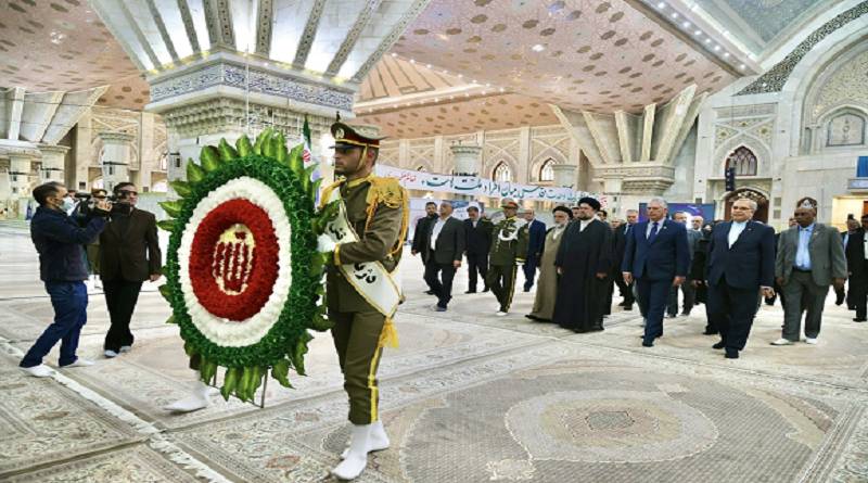 Díaz-Canel rinde homenaje al Ayatola Jomeini