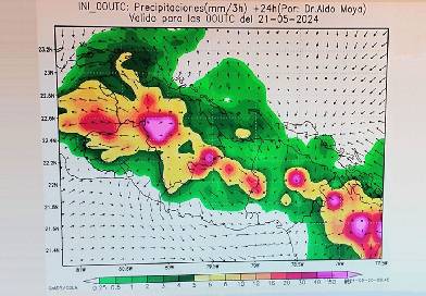 Lluvias de mayo, pero nada significativas