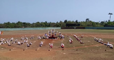 Ganaron las escuelas primarias, Nguyen Van Troi, José Martí y la secundaria básica Antonio Arias, festival municipal de Composiciones Gimnásticas en Red (+Fotos)