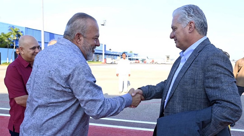 Regresó el presidente Díaz-Canel a Cuba luego de visita a Rusia