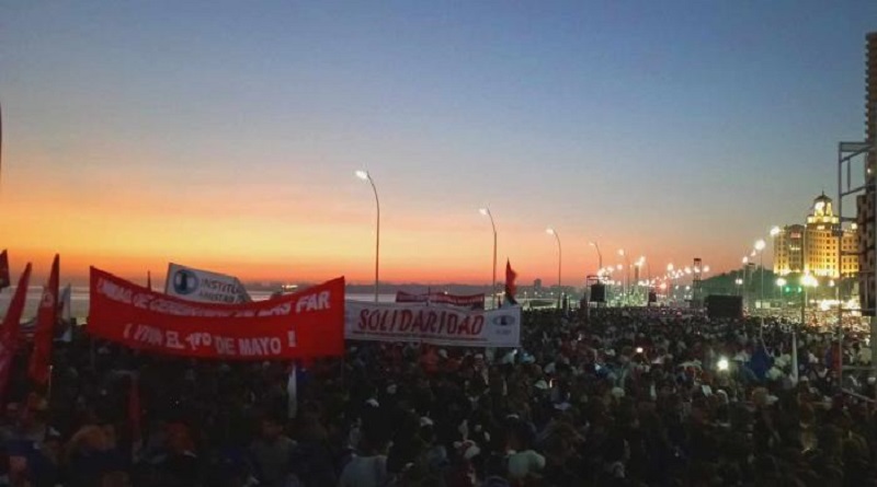 Primero de mayo en la Tribuna Antimperialista cubana