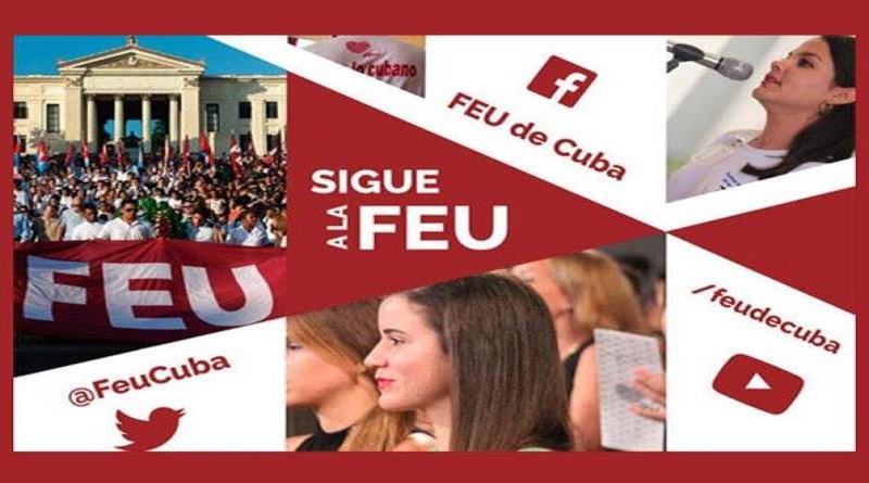 Convoca la FEU acto de solidaridad con universitarios de EEUU