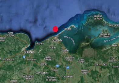 Sismo perceptible en Varadero y Santa Marta