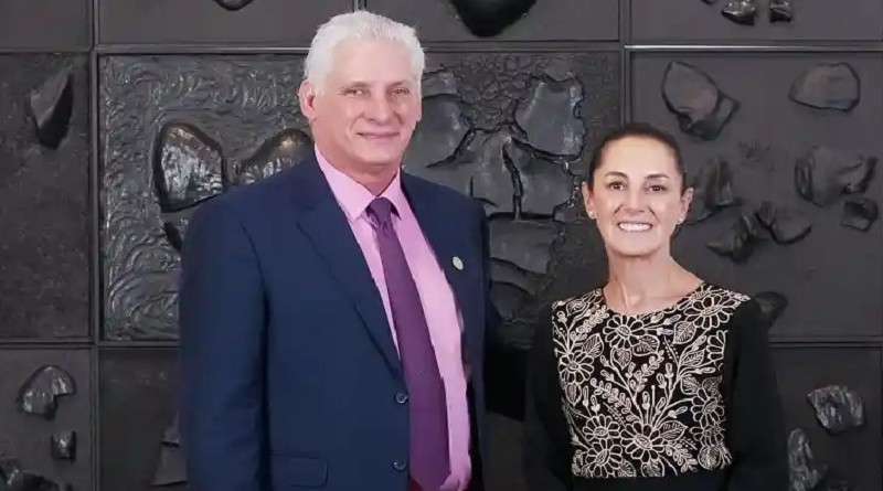 Regresa Díaz-Canel a Cuba tras participar en investidura de Sheinbaum
