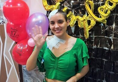 «Muy feliz y agradecida»