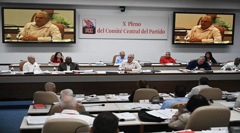 X Pleno del Comité Central del Partido Comunista de Cuba