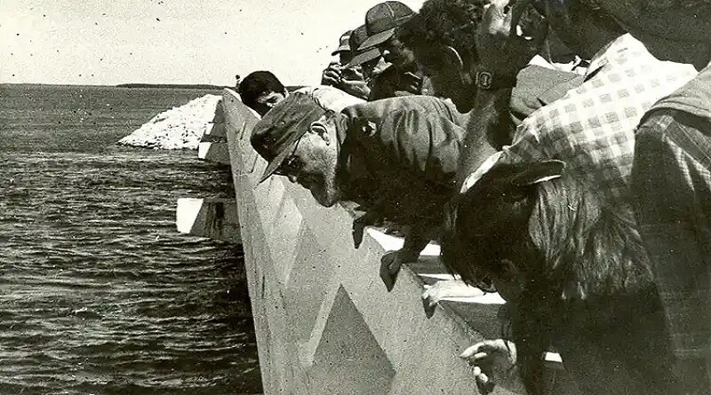 A 29 años de la histórica visita de Fidel al pedraplén Caibarién-Cayo Santa María