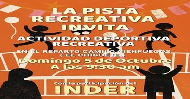 Proyecto de desarrollo local en Caibarién impulsa actividades recreativas en coordinación con el INDER
