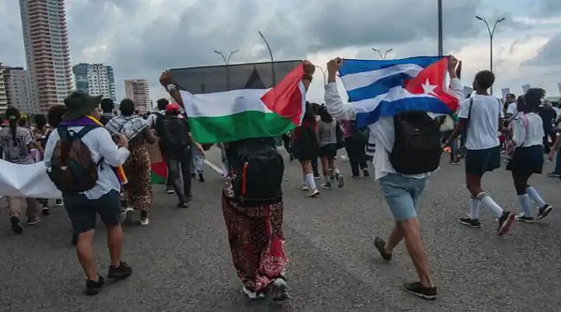 Este jueve, actos de solidaridad con Palestina en toda Cuba 