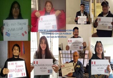 Hoy, la voz del mundo contra el bloque