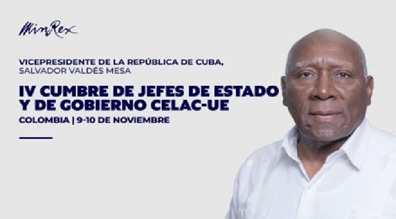 Salvador Valdés Mesa encabeza delegación cubana a IV Cumbre CELAC-UE