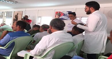 Visita Caibarién la vicepresidenta del Consejo de Defensa Provincial