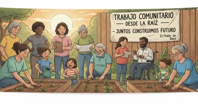 En contacto directo con las familias de la comunidad