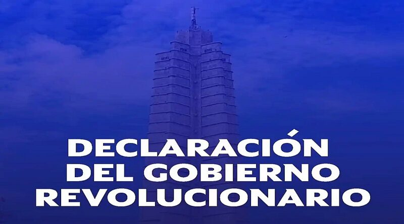 Declaración MINREX