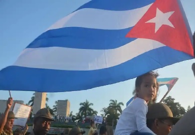 En imágenes: Primero de Mayo en la Plaza del Che